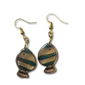 Handmade Fish Earrings‎